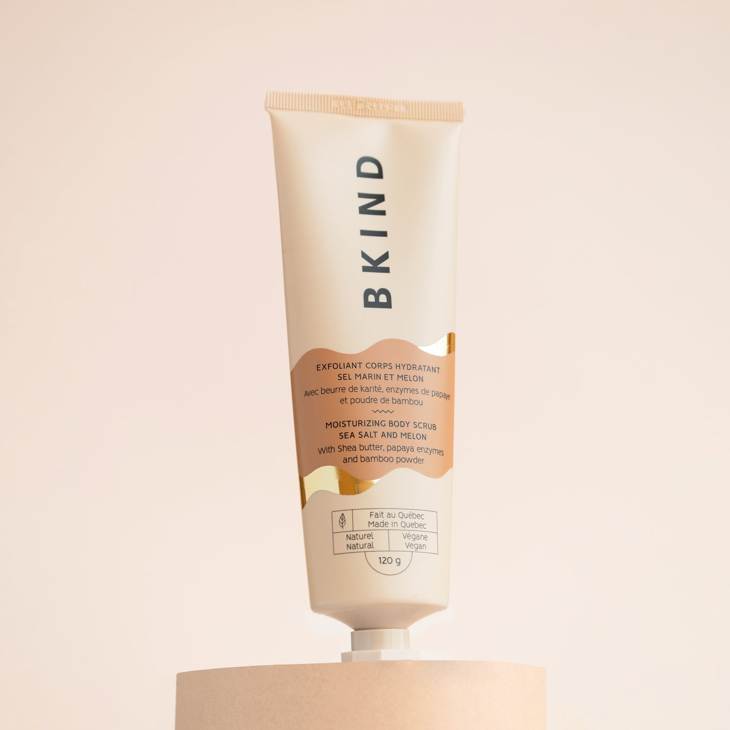 Exfoliant corporel hydratant - Sel marin et melon