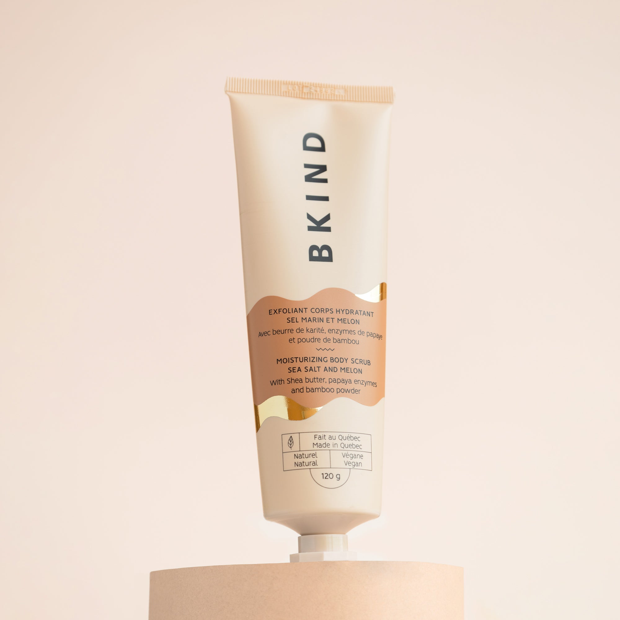 Moisturizing Body Scrub - Sea salt and melon