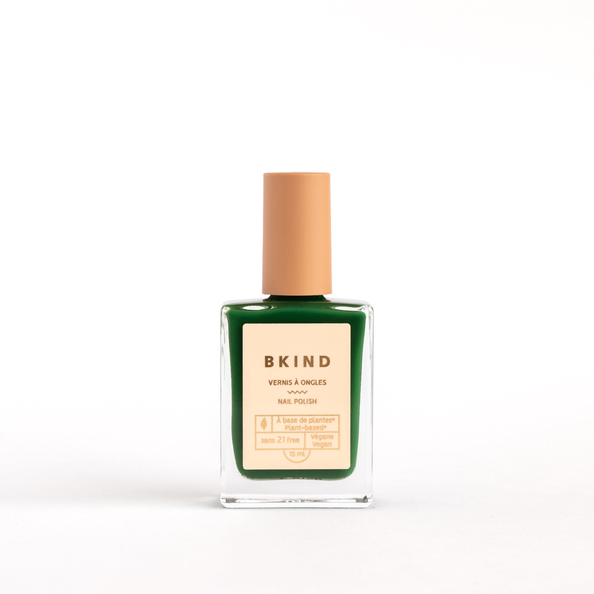 Capricorn bkind nail polish green 21-free vegan