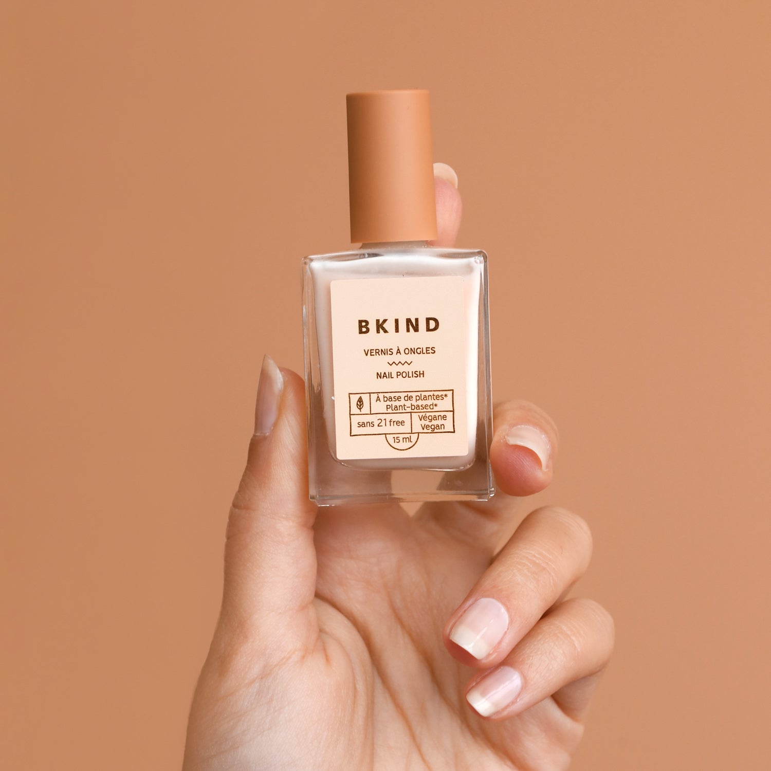 French beige nail polish BKIND
