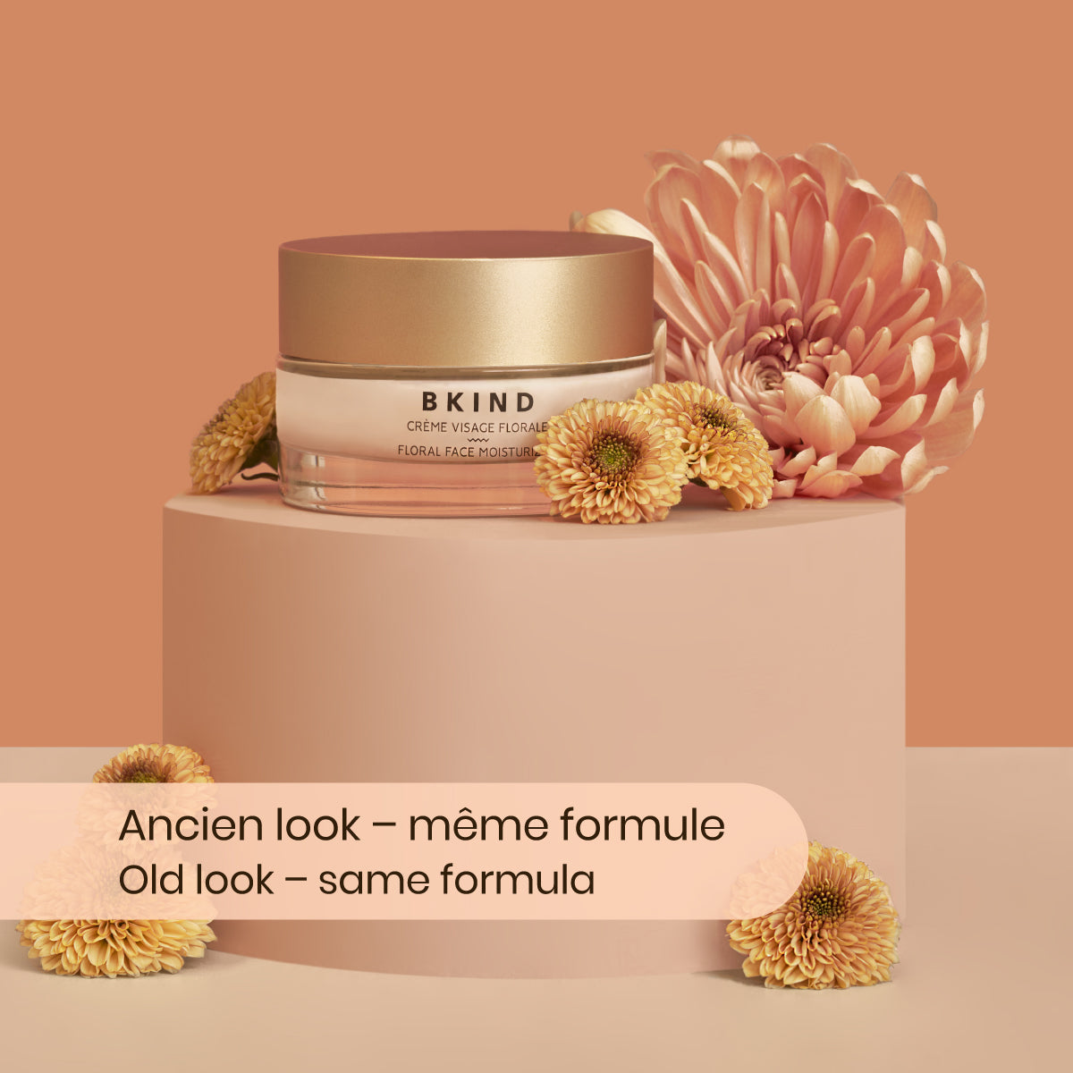 Floral Face Moisturizer with Hyaluronic Acid