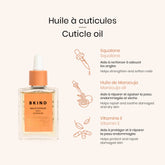 cuticle oil huile à cuticules BKIND