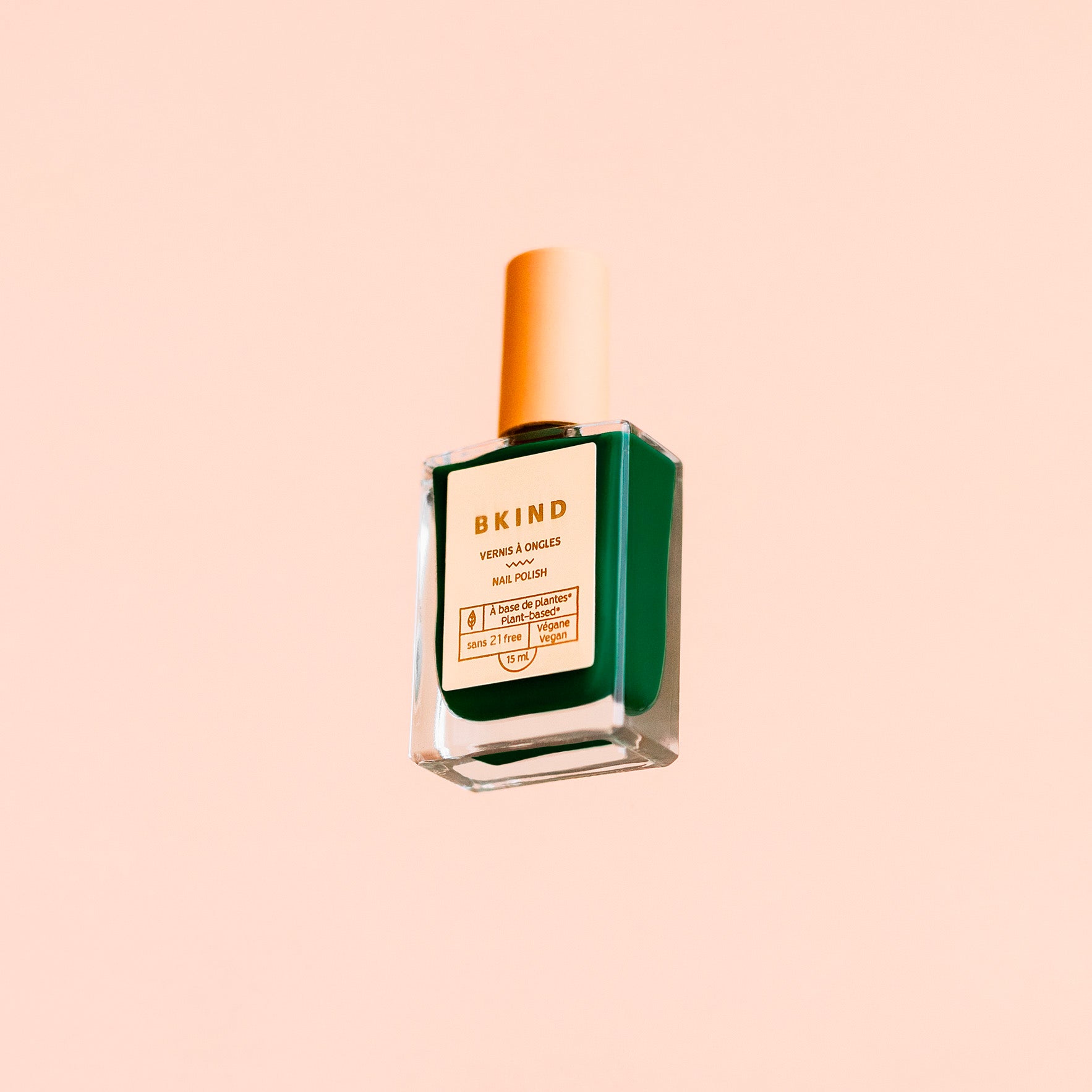 Capricorn bkind nail polish green 21-free vegan