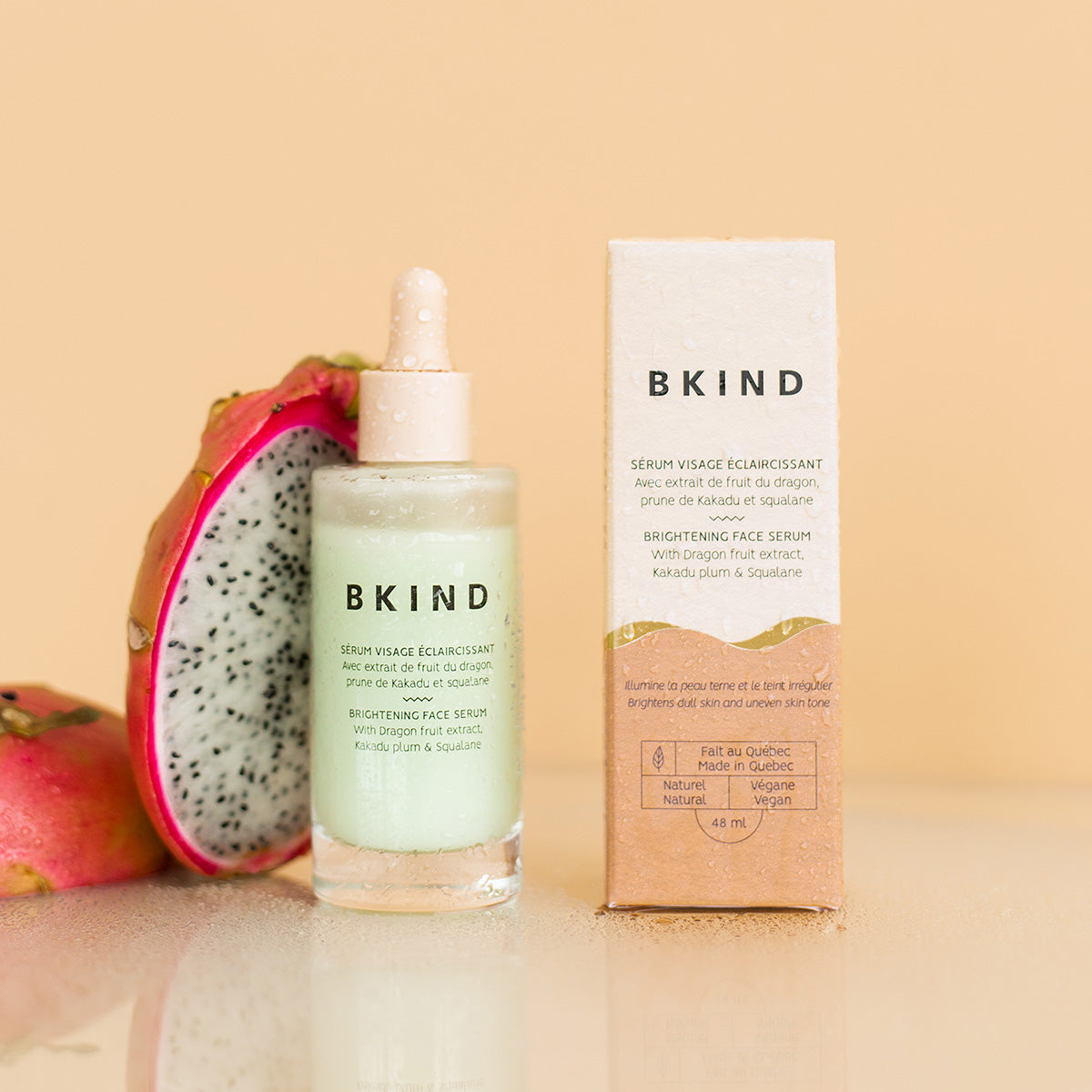 Brightening Face Serum with vitamin C & Squalane