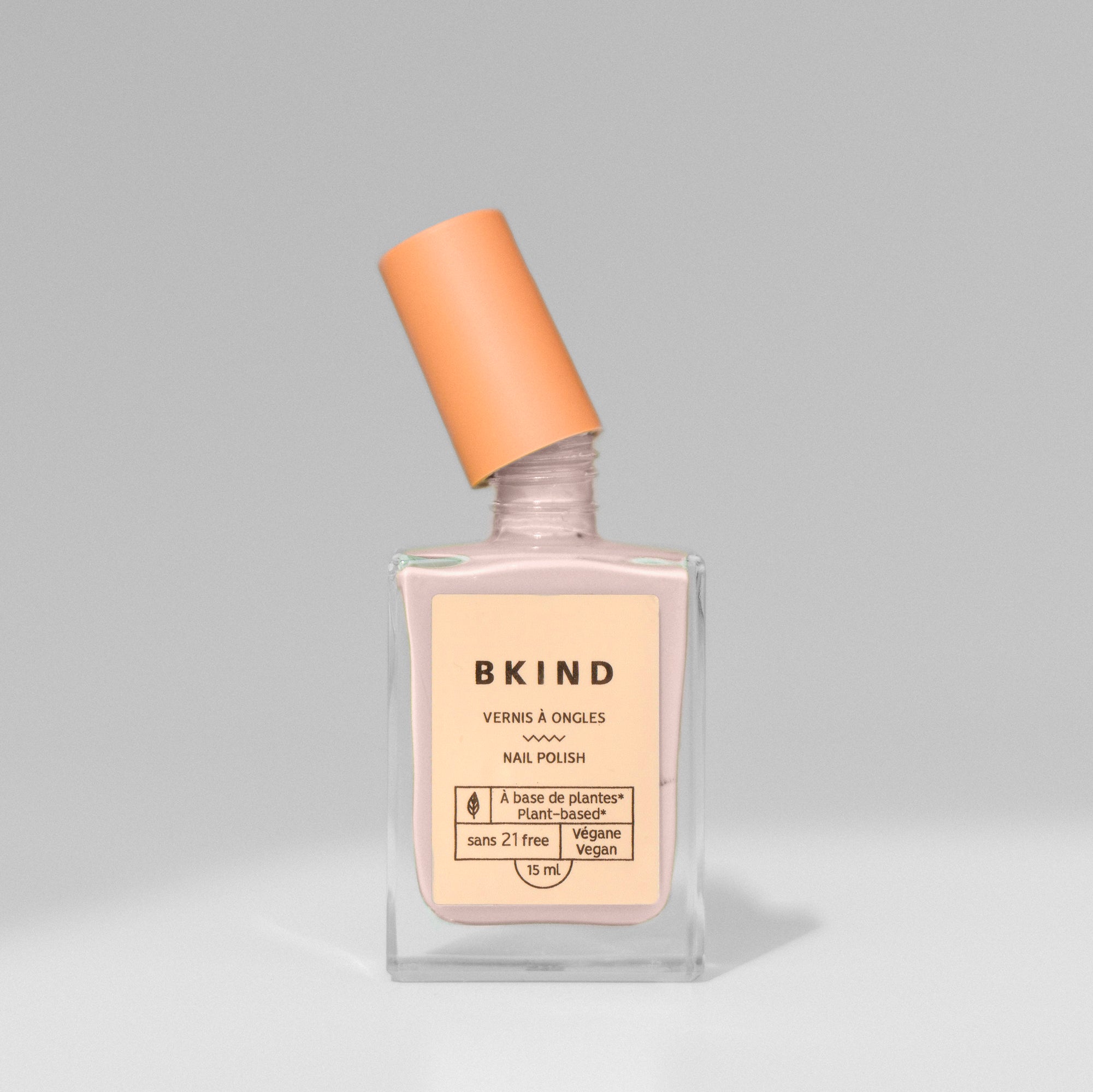 Soy Latté nail polish BKIND vegan 21-free plant-based polish