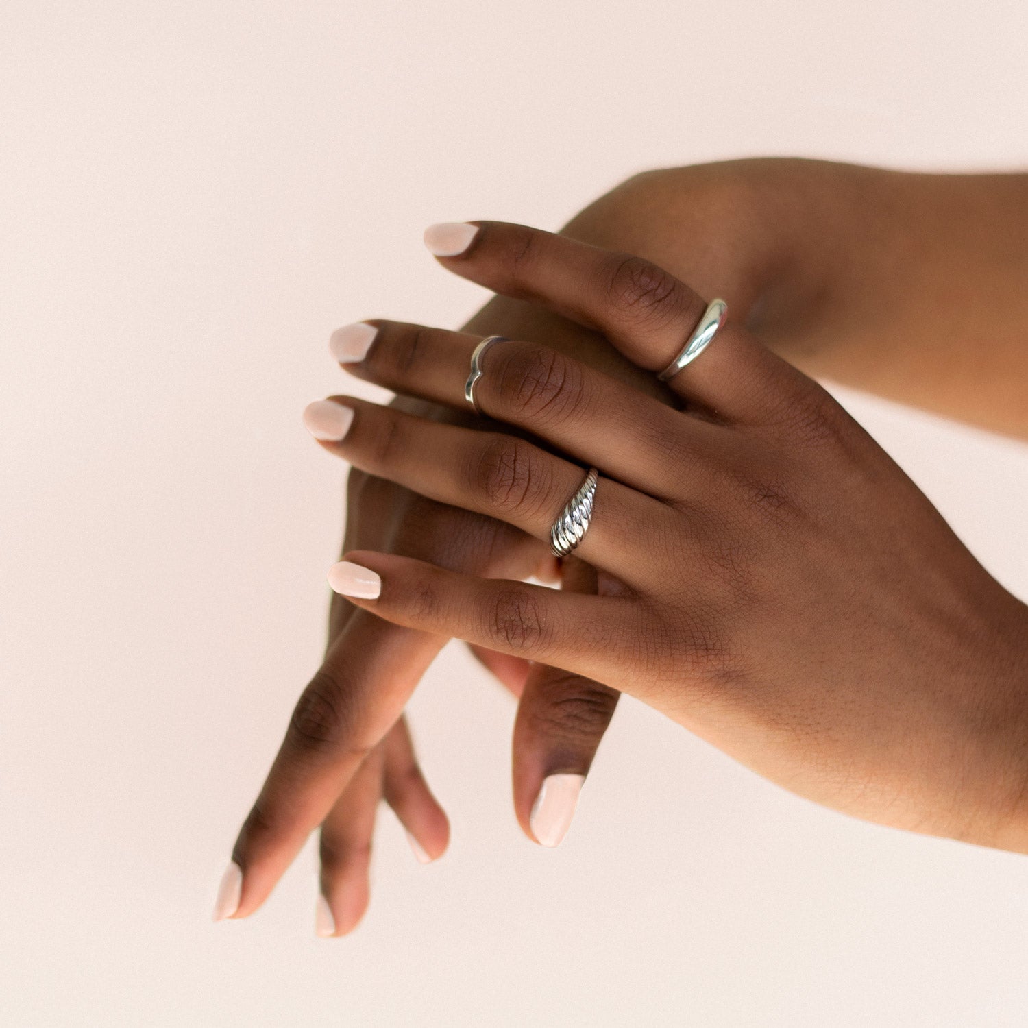 French Pink nail polish BKIND vegan 21-free plant-based polish