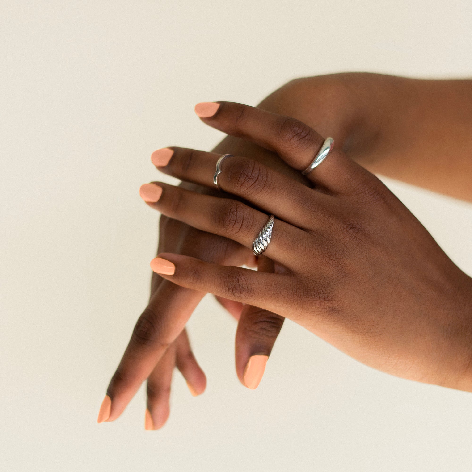 Rosé All Day nail polish BKIND vegan 21-free plant-based polish
