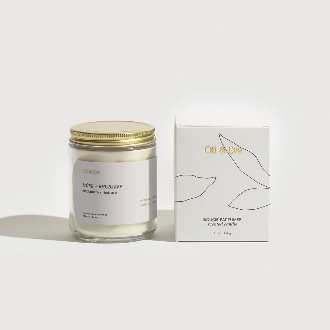 Oli & Eve Candle - Blackberry & Rhubarb