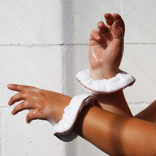 Duo de chouchous de poignets - Rose