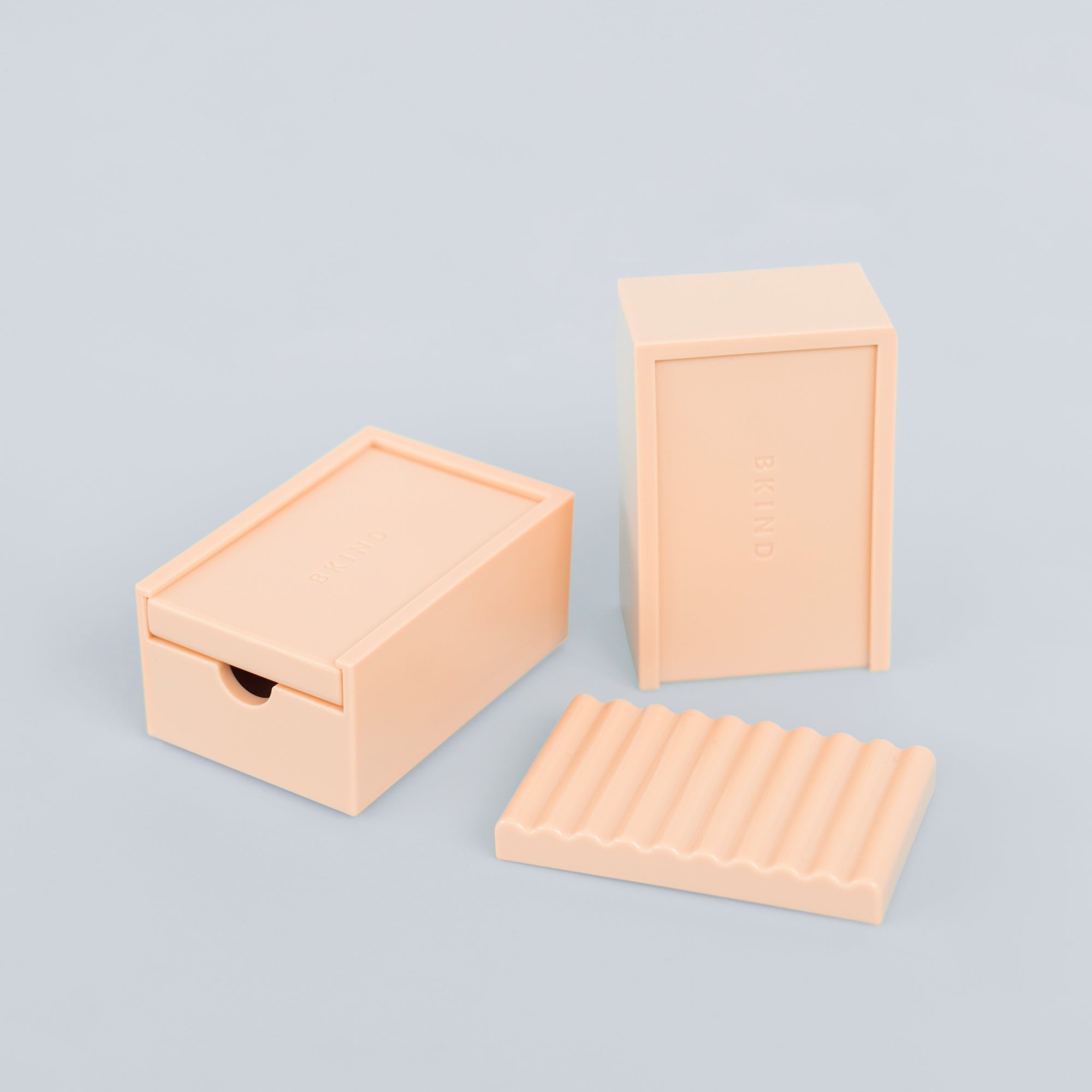 travel case and soap dish ocean bound plastic bkind