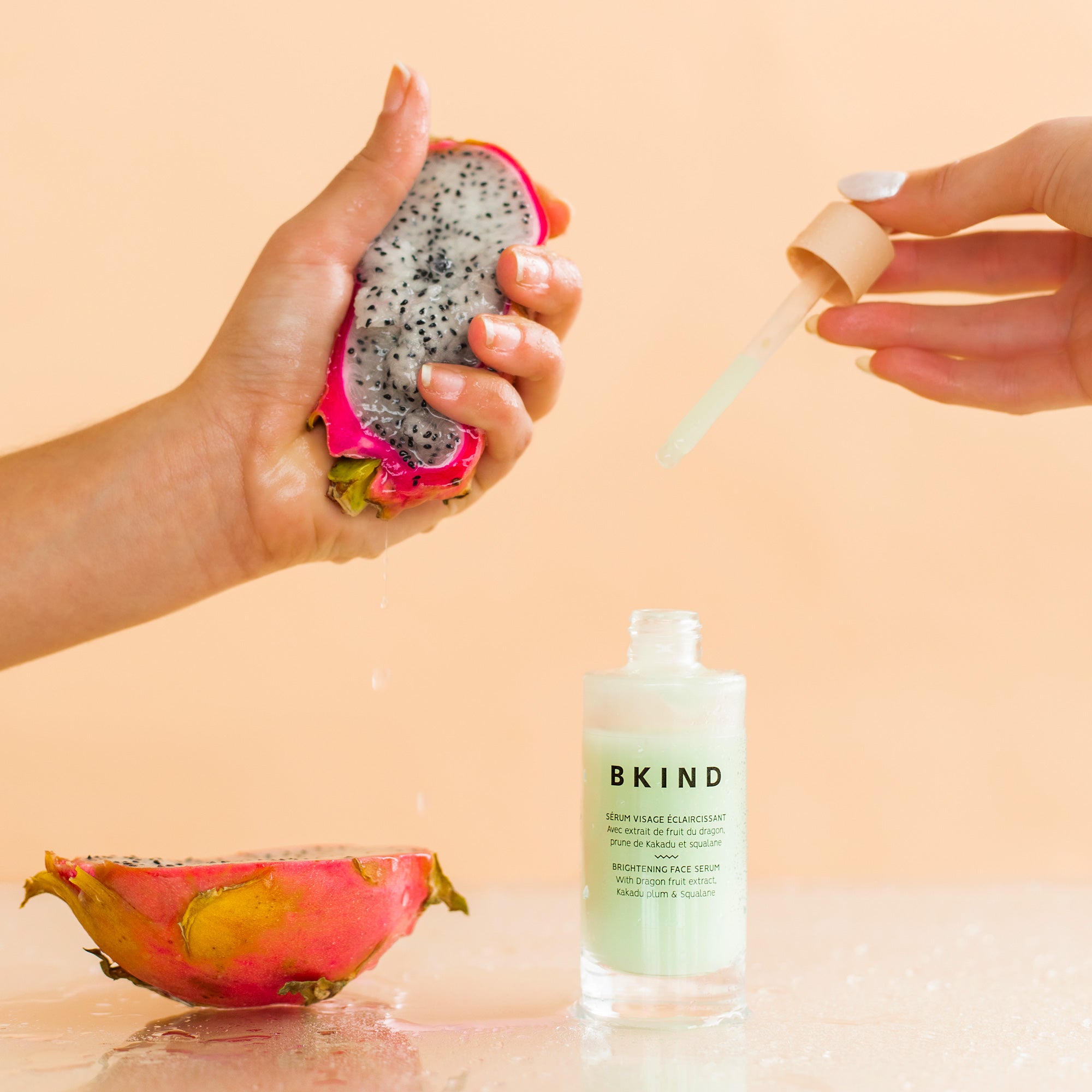 Brightening Face Serum with vitamin C & Squalane