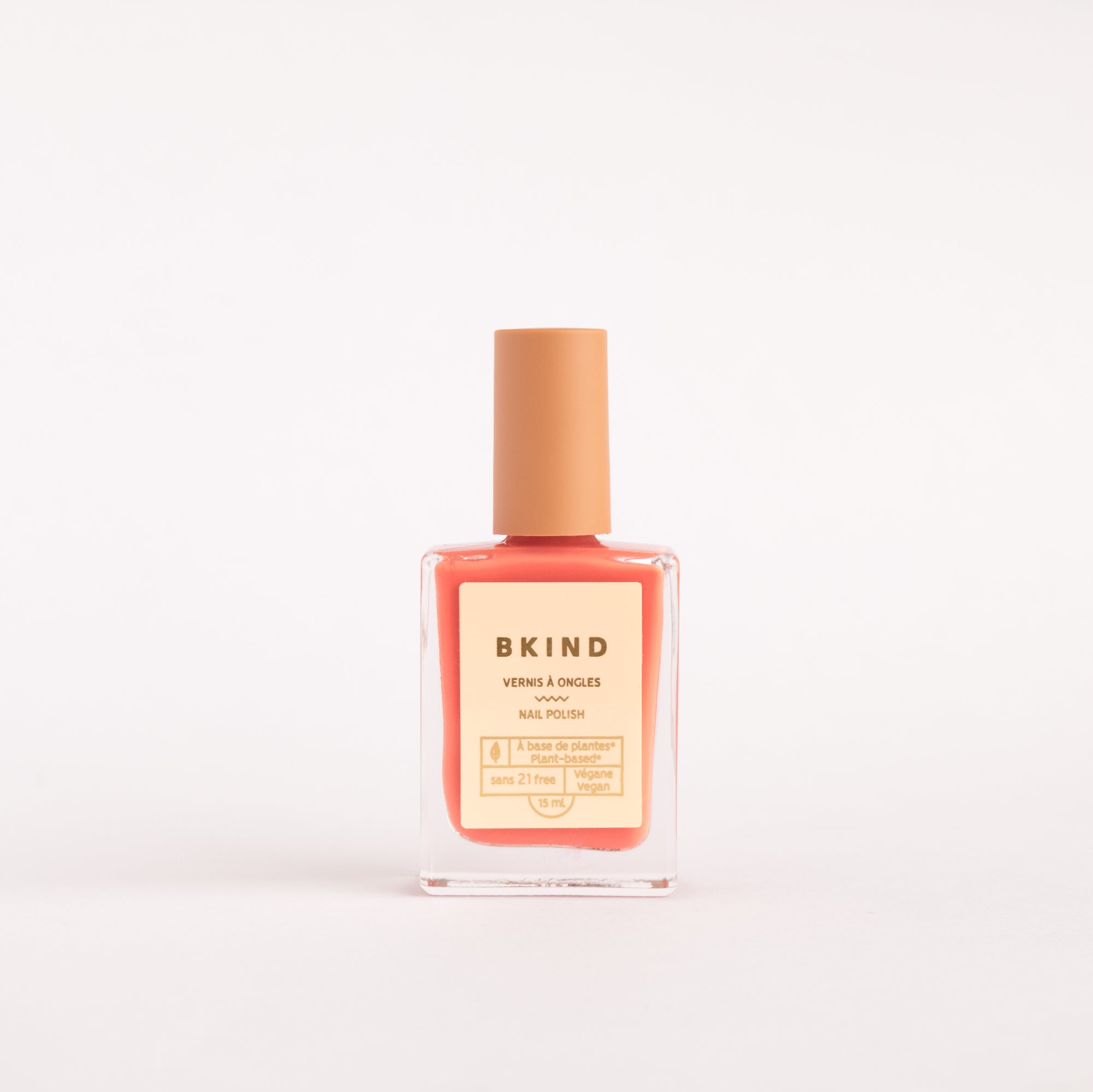 Cancer BKIND nail polish vegan 77% plant-based 21-free
