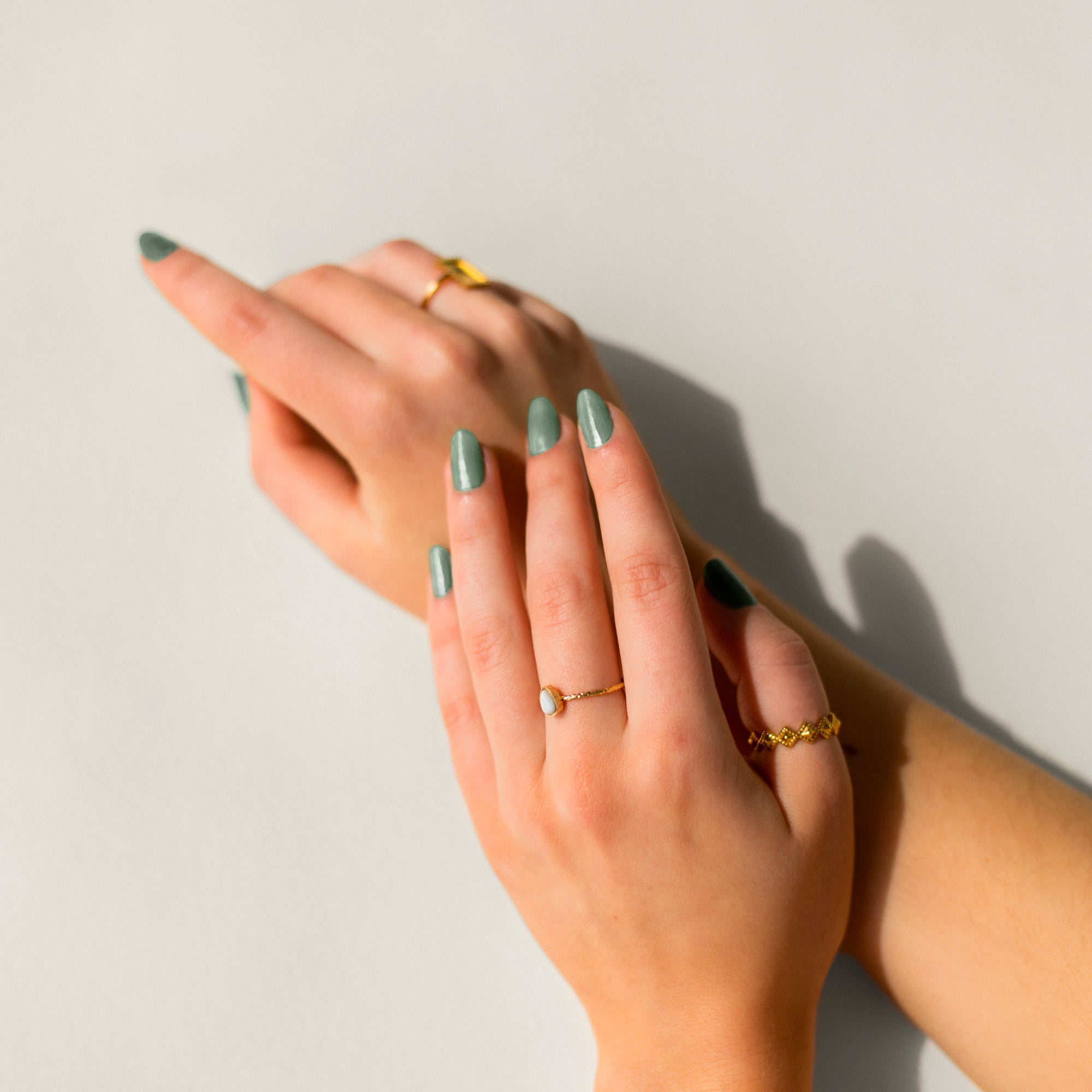 BKIND Pisces hazy turquoise blue vegan 21-free nail polish