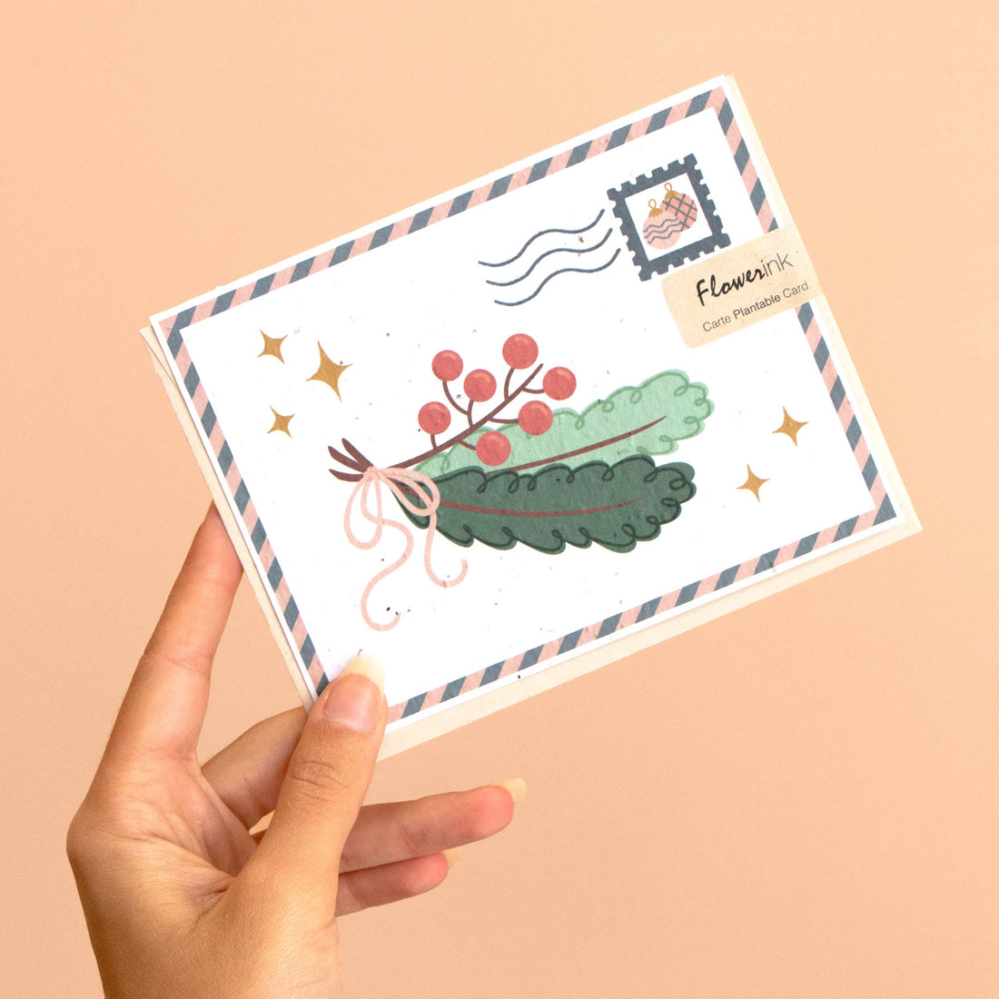 Holiday plantable card - Post card