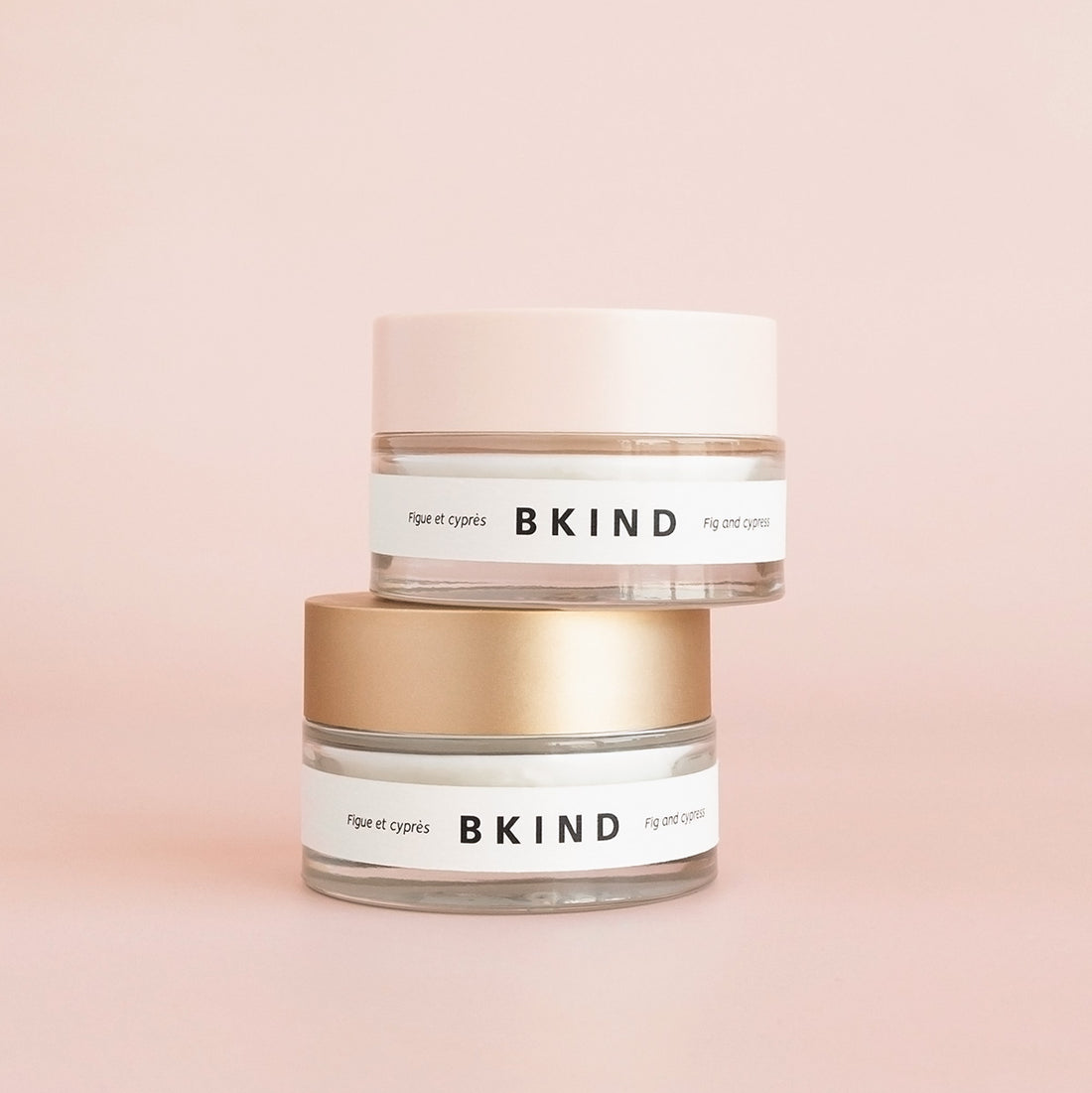 Candle - Fig and Cypress (in a reused moisturizer jar)