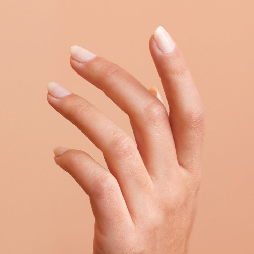 French Pink nail polish BKIND vegan 21-free plant-based polish