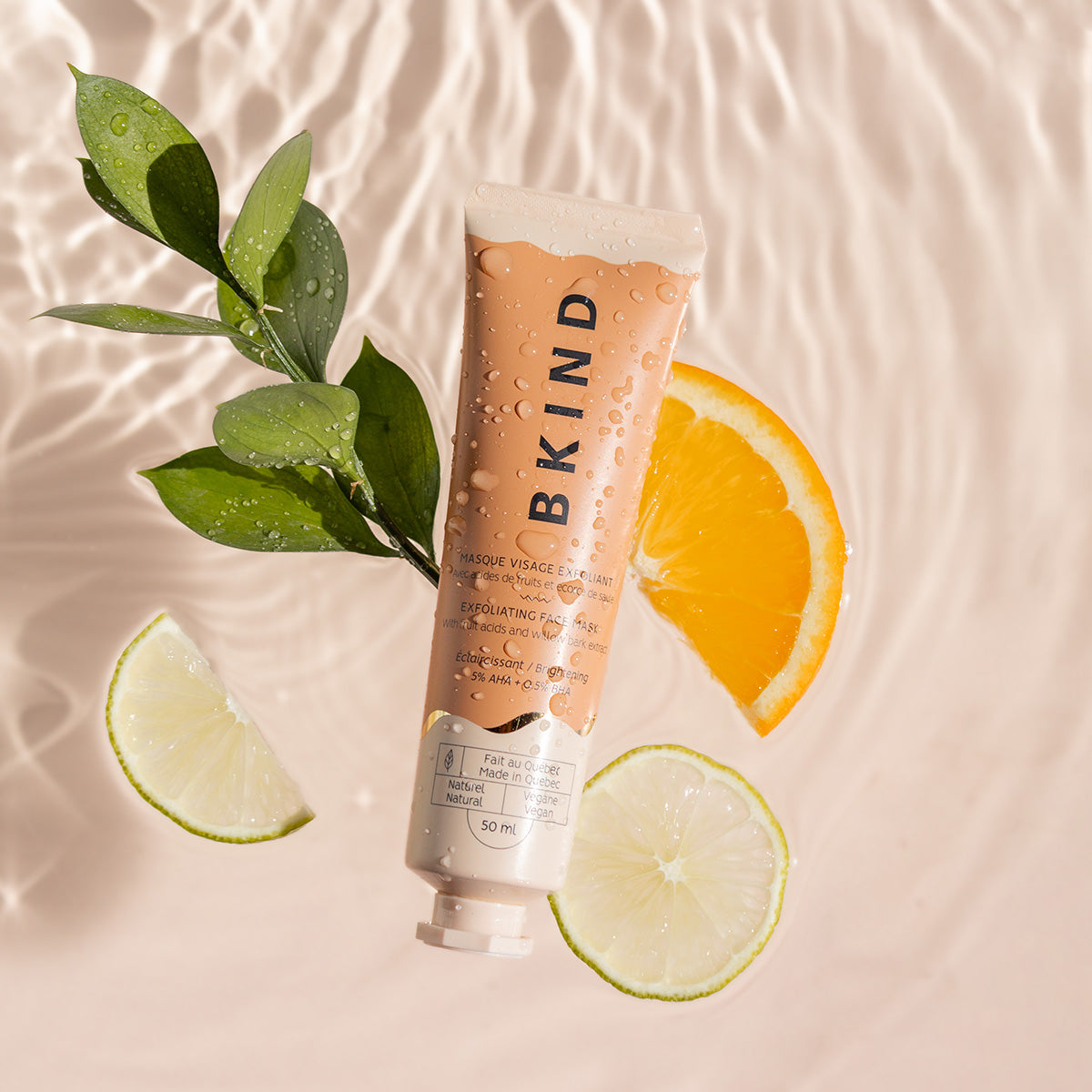 Brightening Exfoliating Face Mask with AHA and BHA