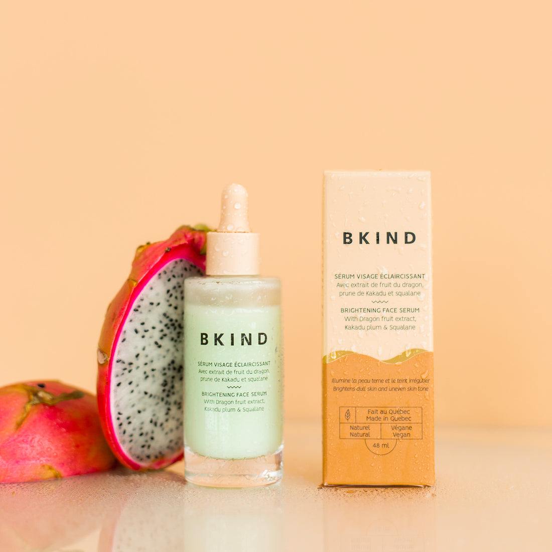 Brightening Face Serum with vitamin C & Squalane