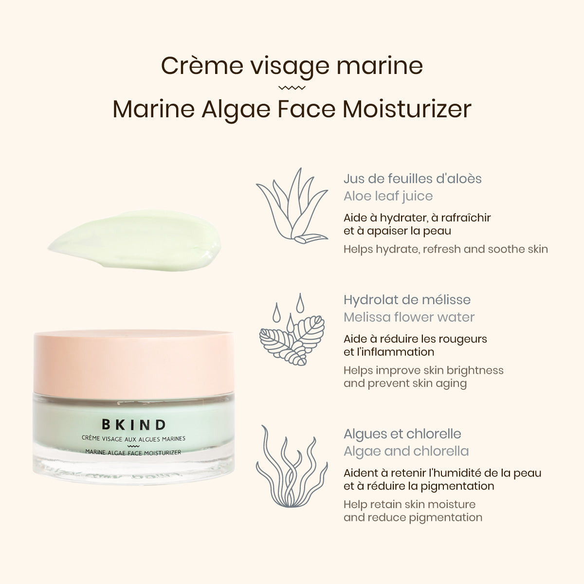 Balancing &amp; Hydrating Marine Face Moisturizer with Algae &amp; Chlorophyll Complex