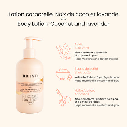 Moisturizing Body Lotion - Coconut and Lavender