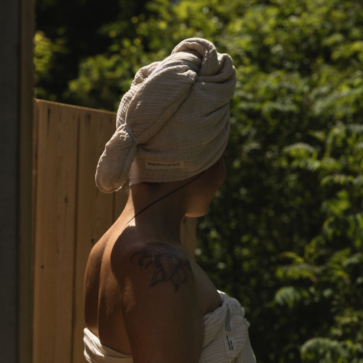 Serviette à cheveux