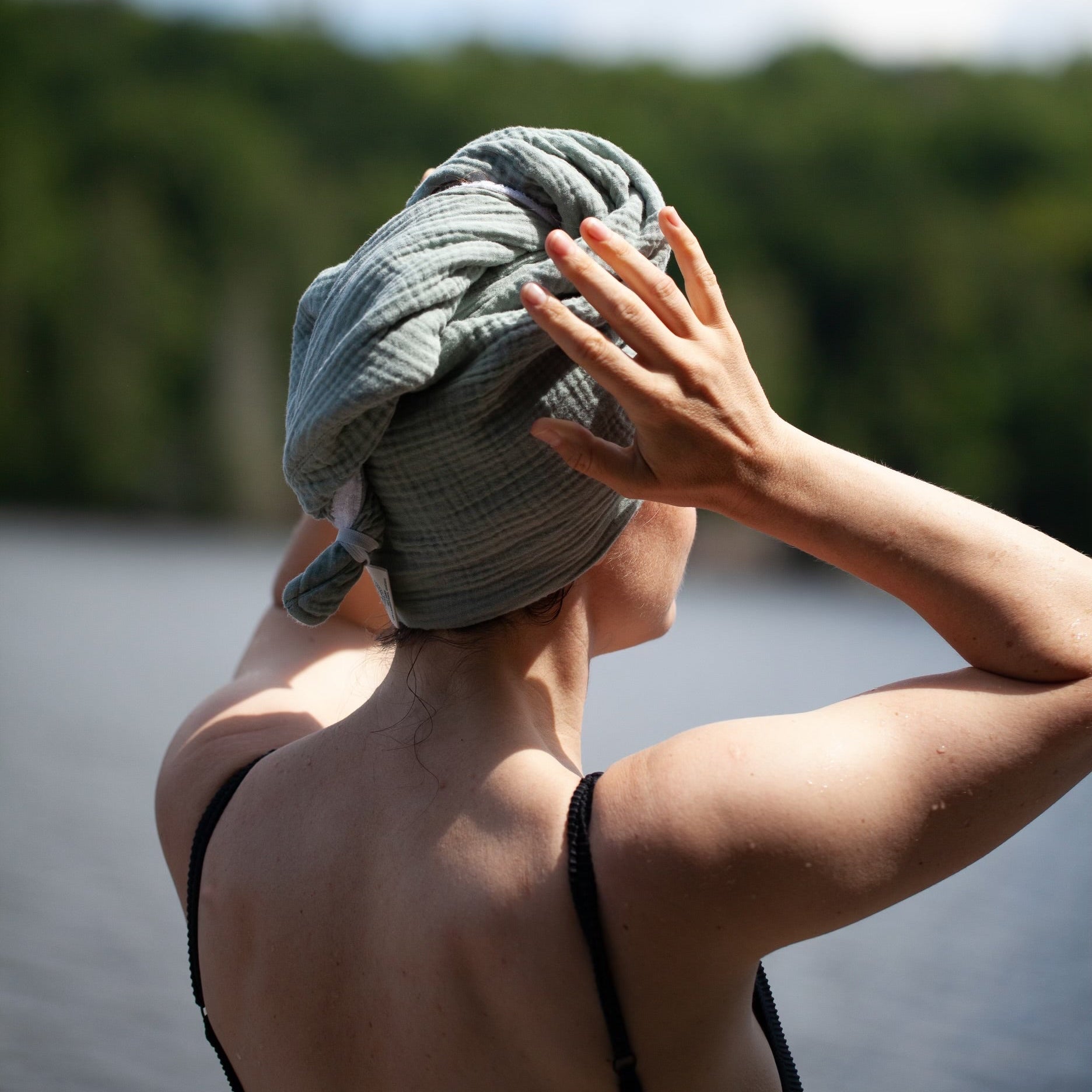 Serviette à cheveux
