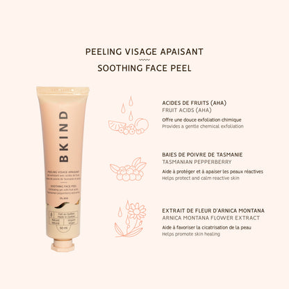 *Imparfait* Peeling visage apaisant avec AHA