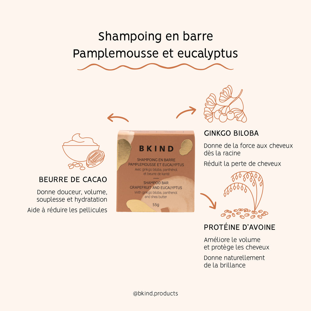Shampoo bar - Normal and/or oily hair