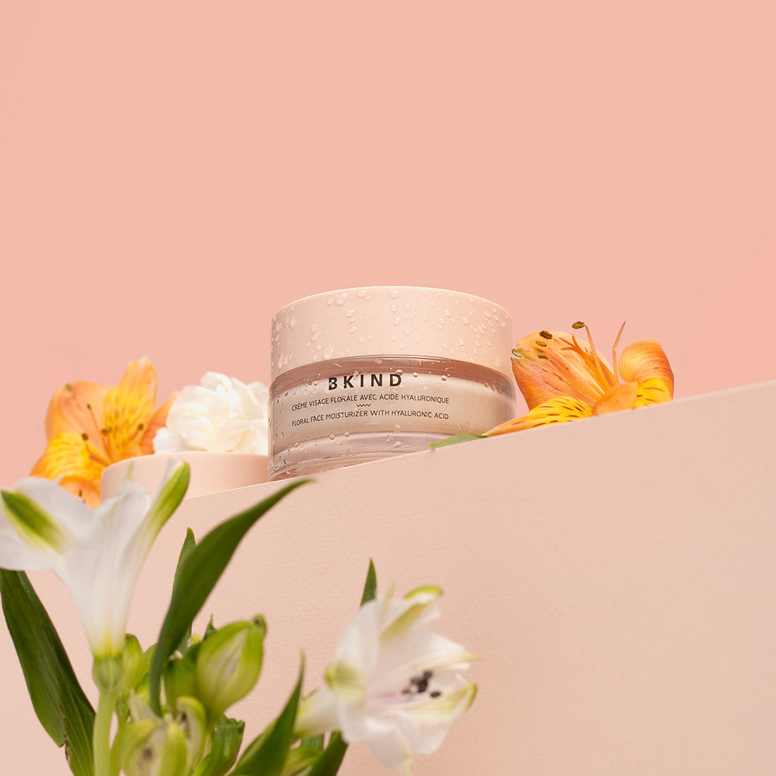 Crème visage florale BKIND Floral face moisturizer