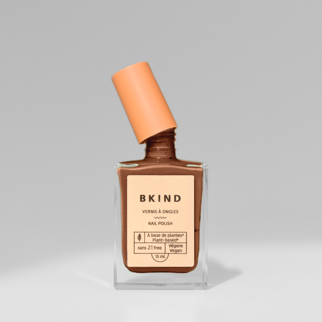 Moka nail polish BKIND vegan 21-free plant-based