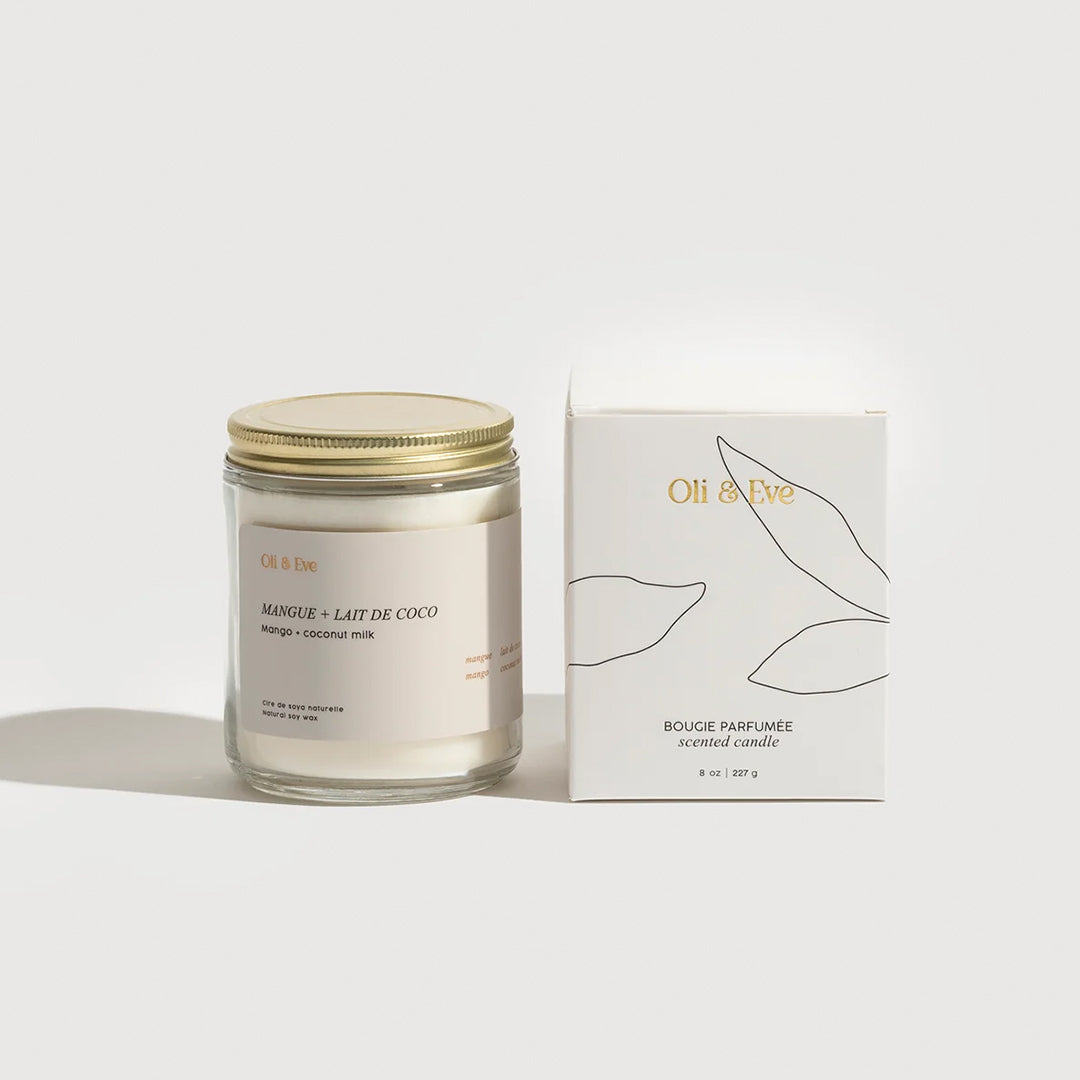 Oli &amp; Eve Candle - Mango &amp; Coconut milk