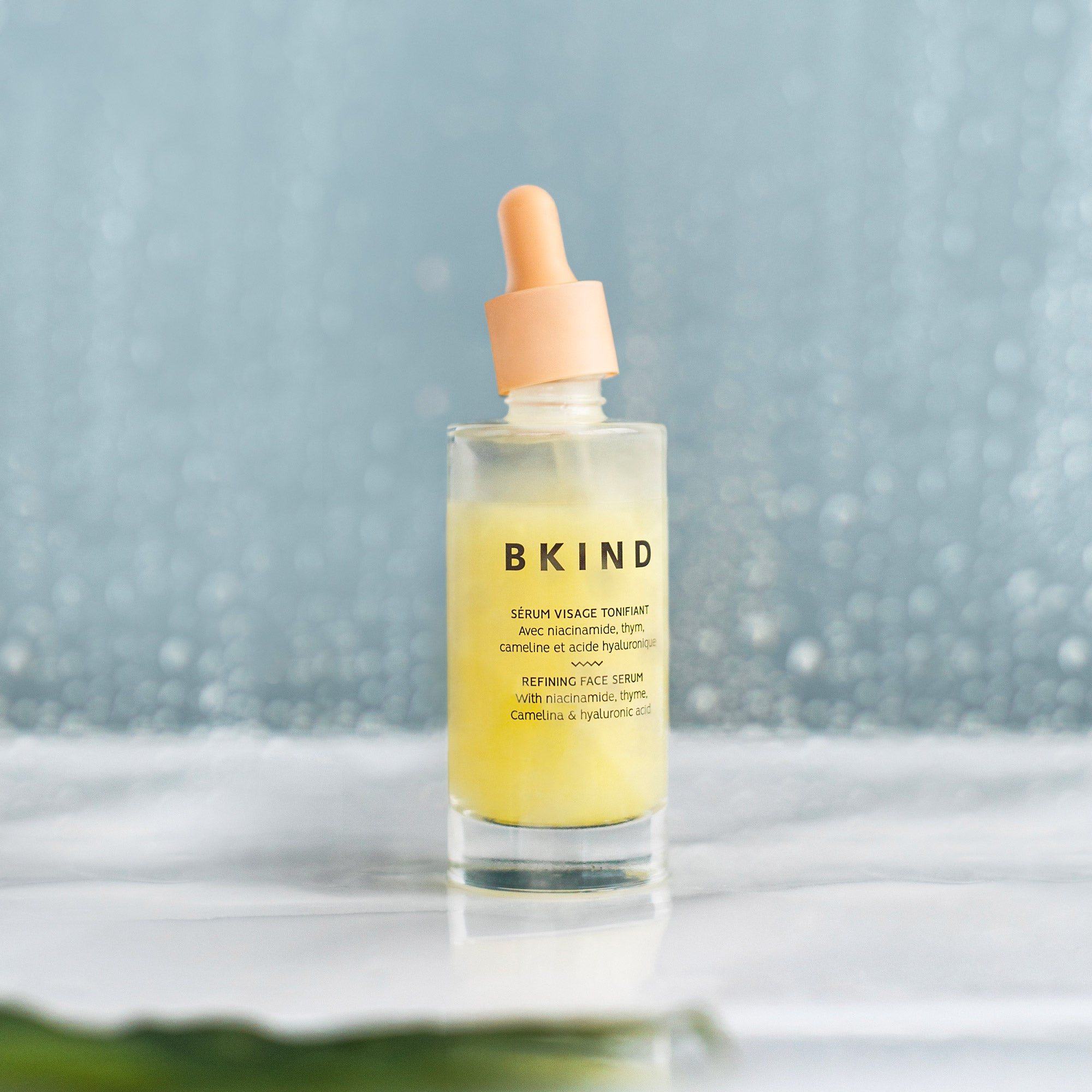 Refining Face Serum with niacinamide hyaluronic acid BKIND pore minimizing