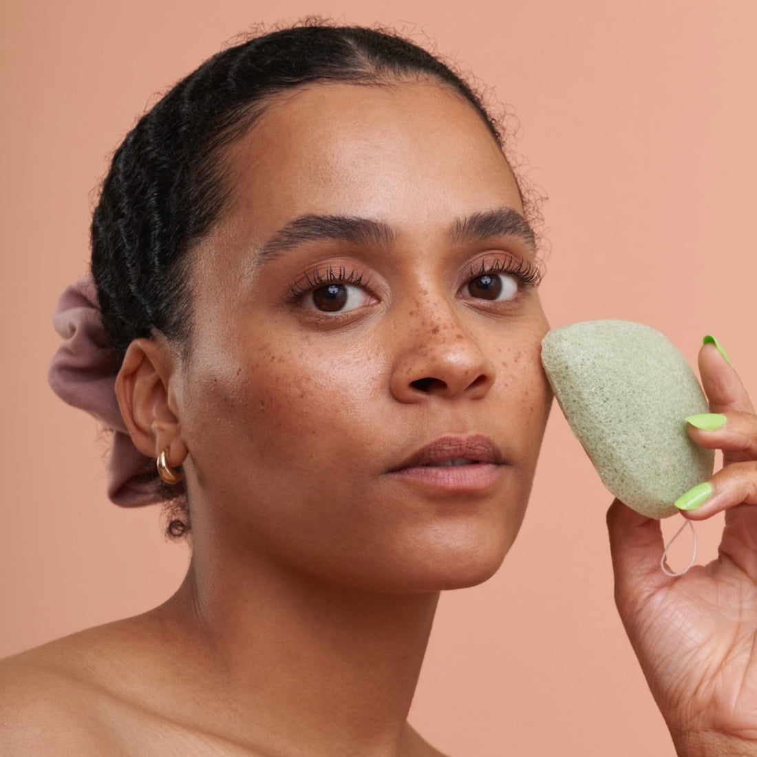 Antioxidant Konjac Sponge - Green Tea bkind