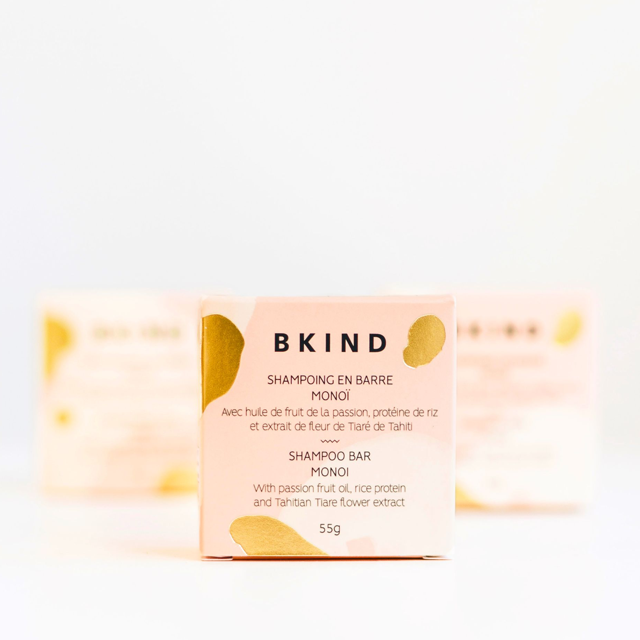 Shampoo bar - dry or thin hair vegan natural sulfate-free BKIND