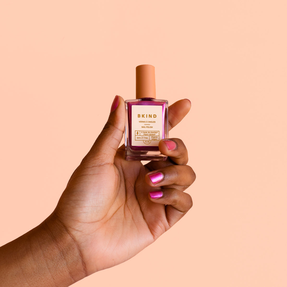 Cosmo BKIND nail polish vegan plant-based 21-free