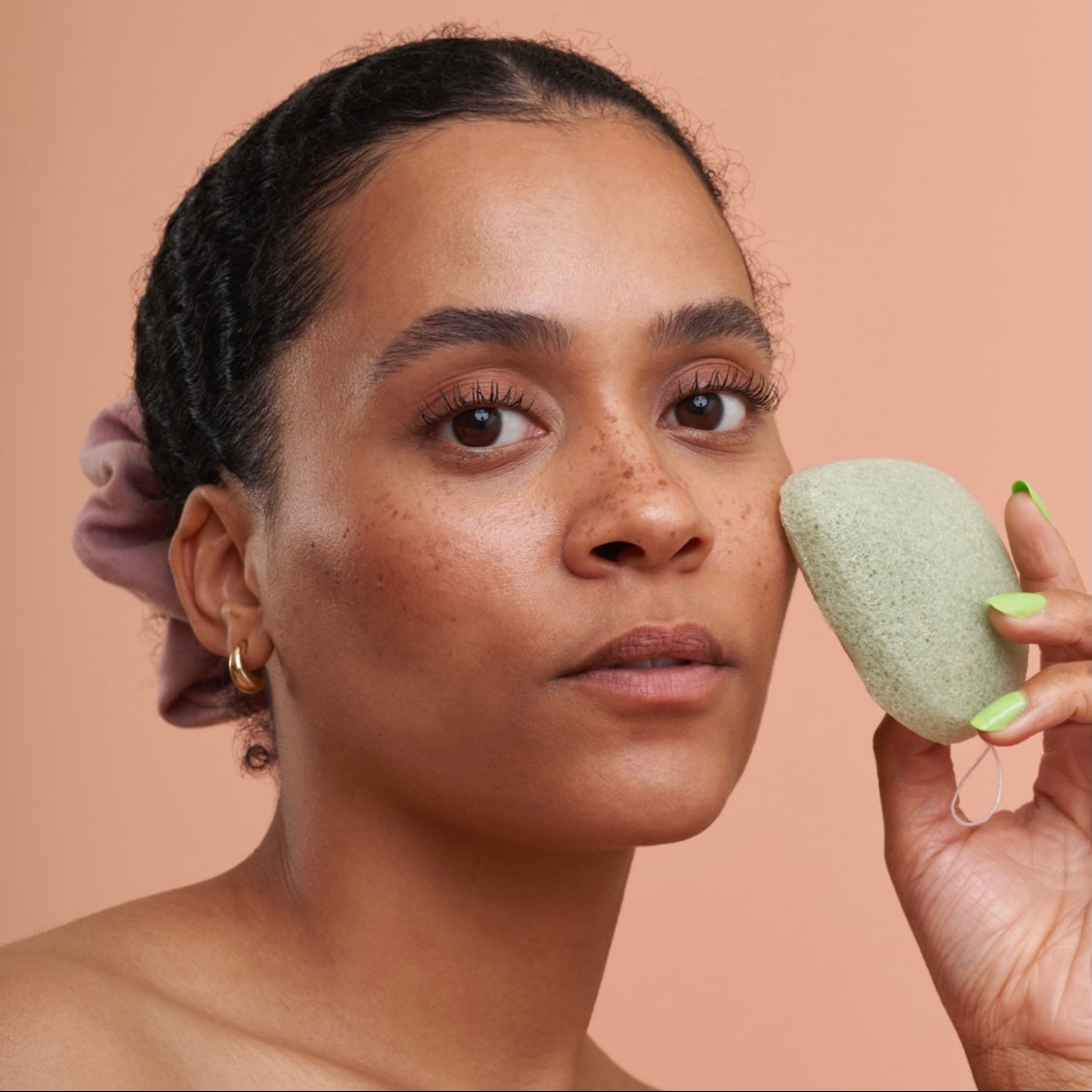 Antioxidant Konjac Sponge - Green Tea bkind